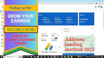 Today so far Best earning possible | Google AdSense loading method 2023
