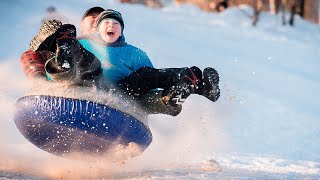 It was fun. How to have fun when it&#39;s -20 outside. Walking tour in the winter park