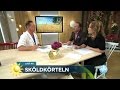 Doktor Mikael förklarar och svarar på frågor om sköldkörteln - Nyhetsmorgon (TV4)