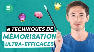 6 TECHNIQUES DE MÉMORISATION idéales pour tout retenir