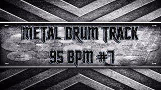 Stoner Metal Drum Track 95 BPM (HQ,HD) chords