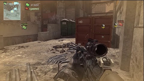 MW3 hardcore ctf spawn trapping MOAB