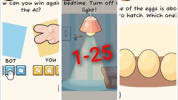  IQ Brain Test gameplay walkthrough level 1-25 New game