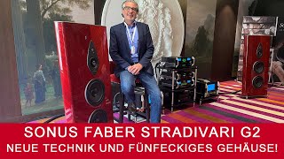 Sonus faber Stradivari G2 | Italienischer High End-Lautsprecher mit fünfeckigem Gehäuse!