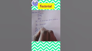 Factorial expression