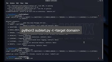 Sublert | Subdomain Enumeration
