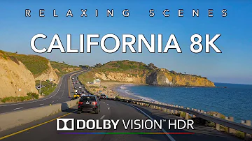 Driving Southern California Coast in 8K Dolby Vision HDR - Palos Verdes to San Diego