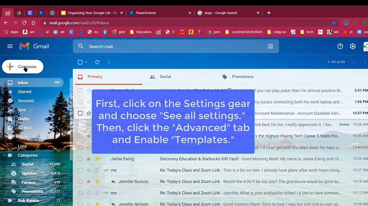 Creating & Using Gmail Templates (formerly Canned Responses)
