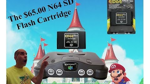 The $65.00 N64 Flashcart.....The ED64 PLUS-N64
