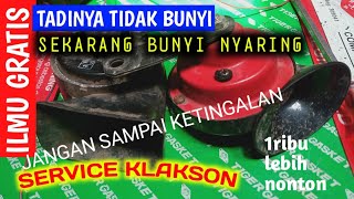 baru tau‼️CARA SERVICE KLAKSON DENGAN CARA SEDERHANA klakson mati jadi bagus by prima ngoprek 154 views 2 months ago 11 minutes, 9 seconds