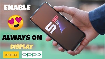ENABLE Always On Display For Realme, Oppo Device & Any Android Device 🔥🔥 | Without Root