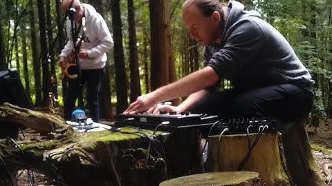 In the Grove | 2 loop pedal ambient jam in the forest with synths and sax.  MC101 Crave Microkorg XL