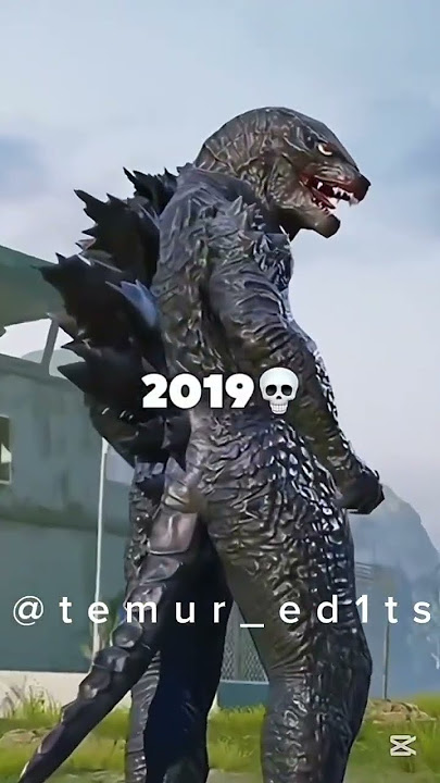 Old Godzilla ☠ Vs New Godzilla #pubgmobile #pubg #oldpubg #godzilla #godzilla2019 #bgmi #mobilegame