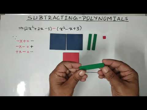 Subtracting Polynomials |class