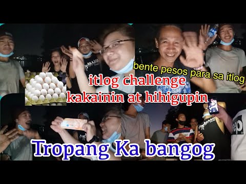 Egg Challenge  with  Spin the Bottle"Tropang Bangog"
