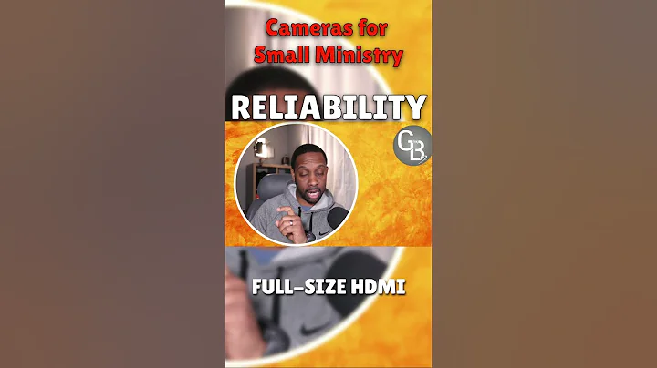 Camera Quick Tip: Don't Buy a Camera without Full Size HDMI for Your Small Ministry #bestcamera