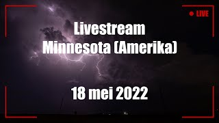 Livestream - Stroboscoop onweer in Minnesota Amerika (mei 2022)