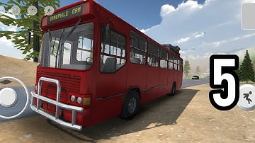 BUS SIMULATOR EXTREME ROADS ANDRIOD GAMEPLAY #5
