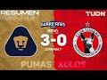 Resumen y goles | Pumas 3-0 Xolos | Guard1anes 2020 Liga BBVA MX - J7 | TUDN