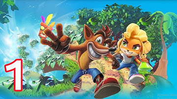 Crash Bandicoot: On the Run! - Funny Gameplay All Levels (Android,iOS)