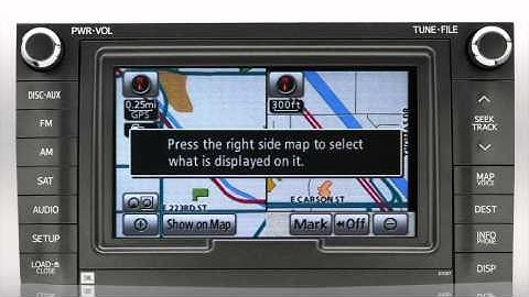 Navigation (map screen preferences) Sienna Toyota of Slidell