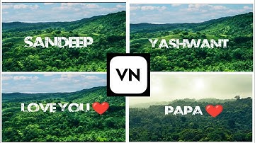 Viral Jungle Name Reels Editing Tutorial | Urban jungle font | New Trending Video Editing in Vn