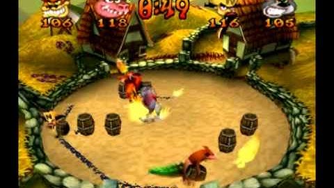 Crash Bash - Warp Room 5: Control Room - 109) Keg Kaboom Lv. 2