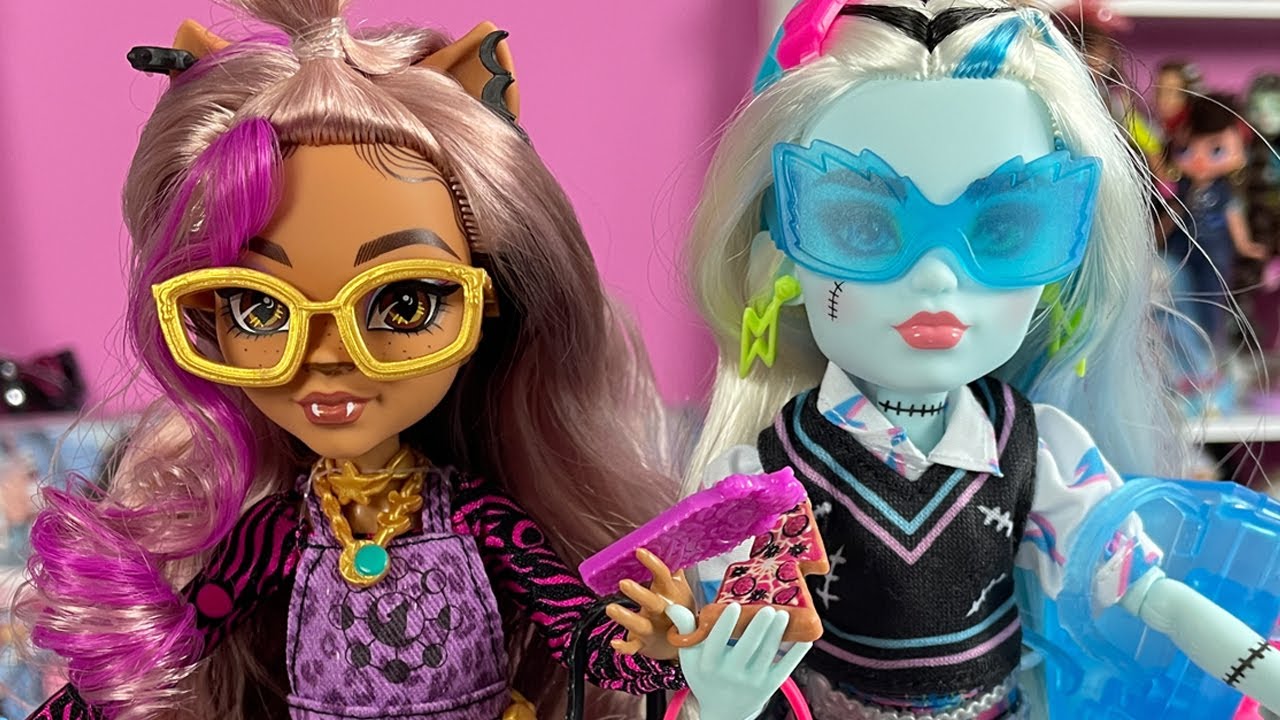 Monster High G3 Frankie and Clawdeen Dolls - Can I Accept This New