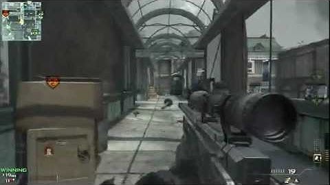 MW3 Mini Quickscope L118A Killstreak