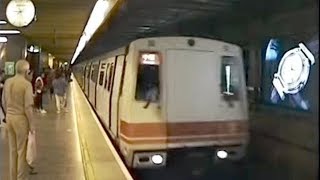 香港MTR地下鉄199394年　MTR Train  Hong Kong 19931994