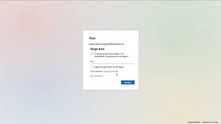Inloggning Microsoft 365