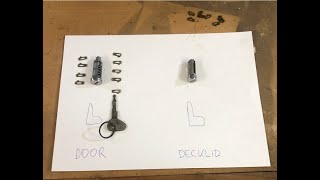 How to rekey old VW locks