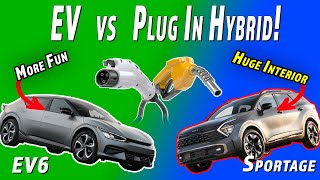 Which Is Right For You? An EV Or a Plug In Hybrid? Kia EV6 & Sportage PHEV Compared