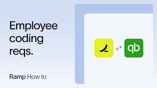 Employee coding requirements - QuickBooks Online + Ramp