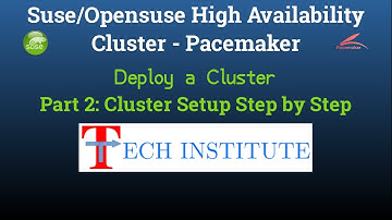 Suse/Opensuse HA Cluster - Pacemaker || Part 2: Deploy a Cluster - Cluster setup step by step