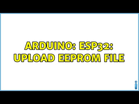 Arduino: Esp32: upload