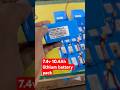 7.4v 10Ah /12v 45Ah lithium battery pack 6201406824