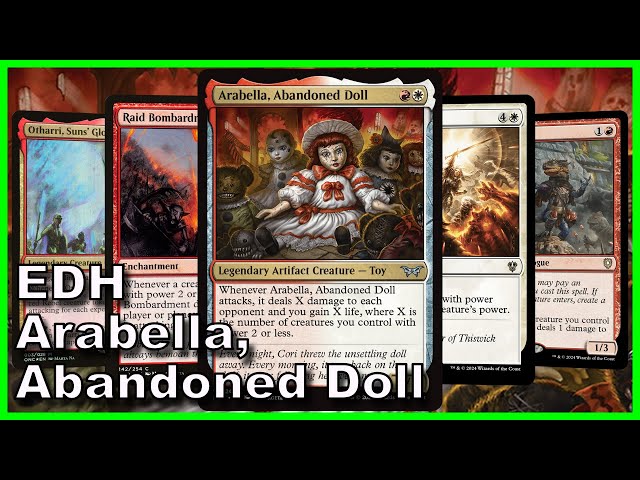 [MTG]Arabella, Abandoned Doll アーティストプルーフ Commander Bestiary: Arabella, Abandoned Doll | TCGplayer