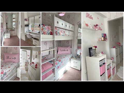 اخيييرا جولة في غرفة بناتي افكار لإستغلال المساحات الصغيرة افكار ونصائح مهمة