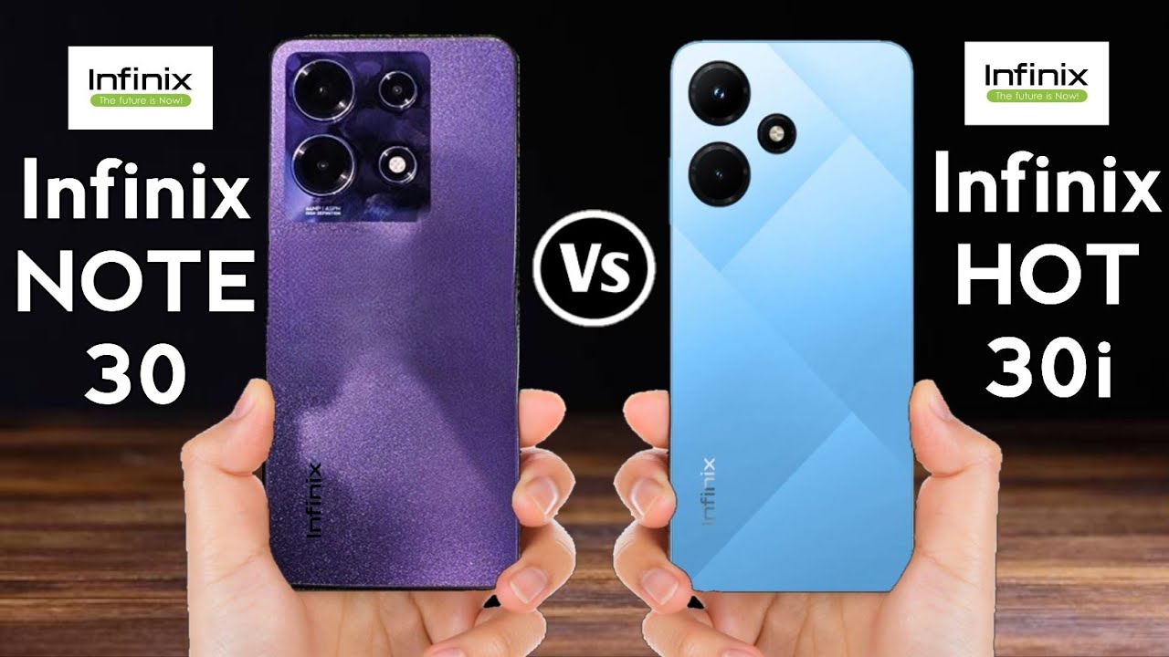 Infinix Hot 30 Free Fire vs Infinix Note 30 Pro: Qual a diferença?