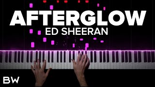 Afterglow - Ed Sheeran | Piano Cover by Brennan Wieland