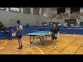 男子 グループF 第3試合 吉村和弘 Vs 鈴木颯 2021アジア卓球選手権ドーハ大会 日本代表選考合宿 