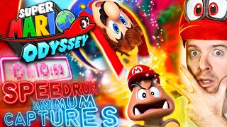 ER braucht nur 3 KAPERUNGEN? Super Mario Odyssey MINIMUM CAPTURES Speedrun WELTREKORD