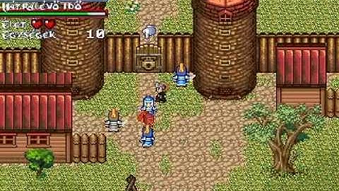 A minigame in Dragon Blade 4 [ gameplay ] [ RPG Maker ] [ Hungarian ]