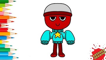 How to Draw Gigi from Dandy