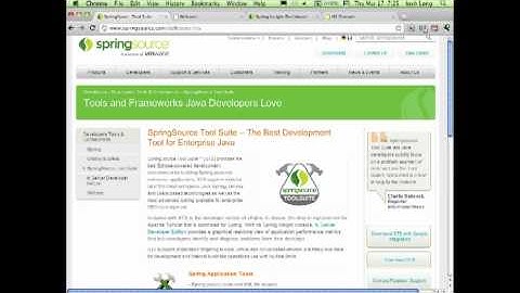 Getting Started with Spring and SpringSource Tool Suite (STS) Part 2