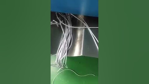 Automatic Soldering machine soldering DC plug for making earphone cable