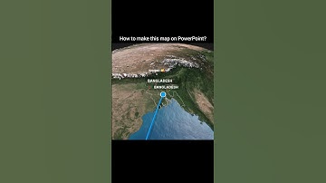 Make your PowerPoint slides exciting|Making map on PowerPoint #yt #shorts #mapping #ppt #powerpoint