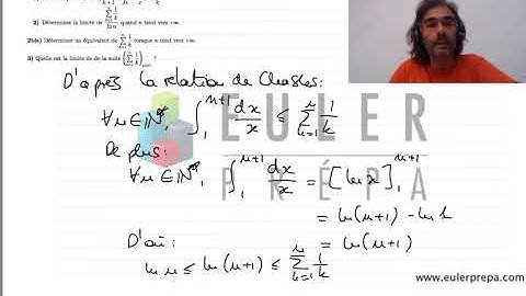 8. Exercice n°4.  Limite et équivalent par encadrement. Prépa HEC - ECE - ECS - Maths Sup