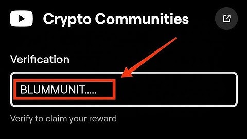 Blum ( Crypto Communities ) Video Code  | Blum Youtube Video Code | Blum Verify Code | AGP | #blum